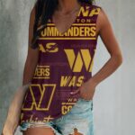 Washington Commanders Women's Sleeveless V-Neck Tank Top