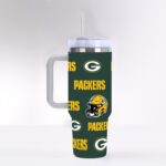 Green Bay Packers 40 oz Tumbler With Handle - Image 6