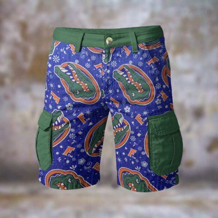 Florida  Gators blue Cargo Shorts - Image 2
