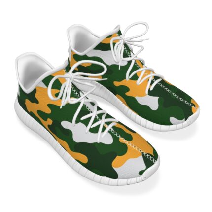 Green Bay Packers All-Over Print Men's Coconut Shoes