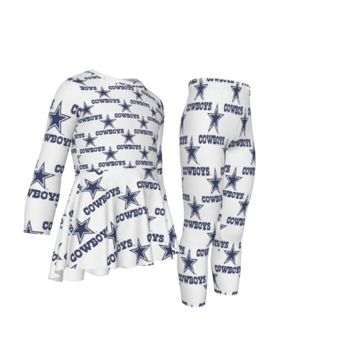 Dallas Cowboys Zubaz All-Over Print Kid's Casual Suit - Image 2