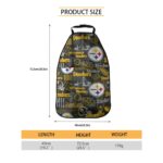 Pittsburgh Steelers Zubaz Car Seat Back Storage Bag - Image 3