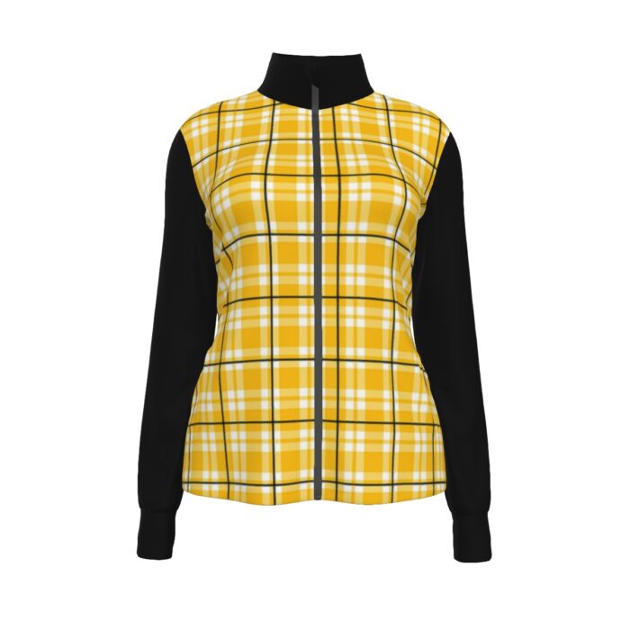 Pittsburgh Steelers All-Over Print Women's Long Sleeve Thumbhole Jacket|230GSM - Image 2