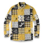 Pittsburgh Steelers All-Over Print Men's Casual Lapel Long Sleeve Shirt|125GSM Cotton - Image 5