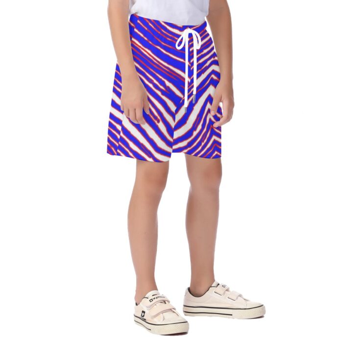 Buffalo Bills Zubaz All-Over Print Kid's Beach Shorts - Image 4