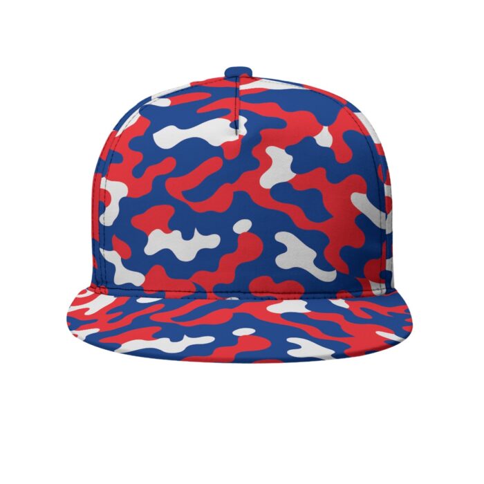Buffalo Bills Zubaz All-Over Print Flat-Brim Baseball Cap With Box - Image 2