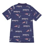 New England Patriots All-Over Print Men's Tight Surf Clothing With Half Sleeves