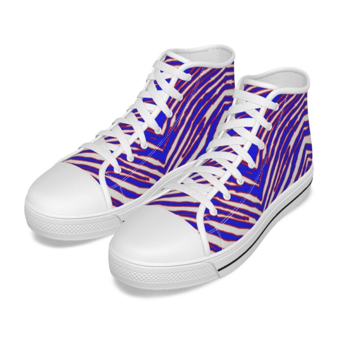 Buffalo Bills Zubaz Men's Canvas Shoes - Image 2