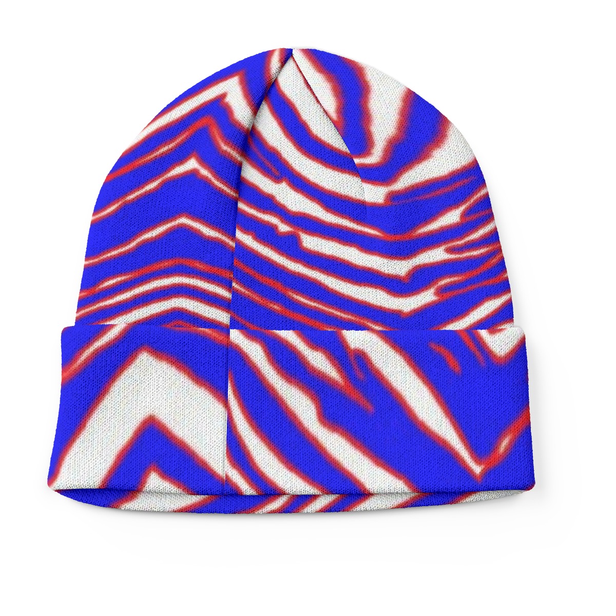 Buffalo Bills Zubaz All-Over Print Knitted Hat - Image 3