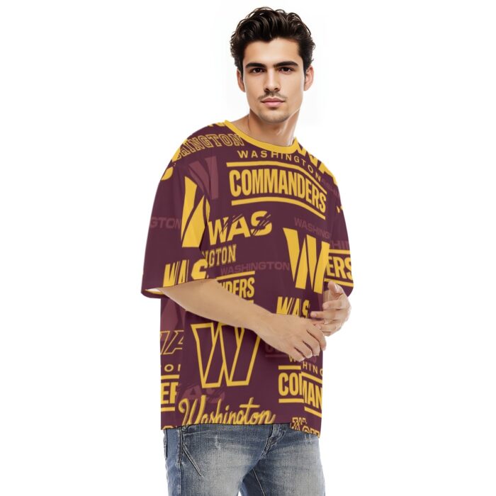Washington Commanders Men's Raglan Short Sleeve T-Shirt|180GSM COTTON - Image 2