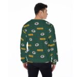 Green Bay Packers All-Over Print Men's Thicken Sweater - Image 5