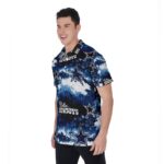 Dallas Cowboys Zubaz All-Over Print Men's Polo Shirt - Image 4