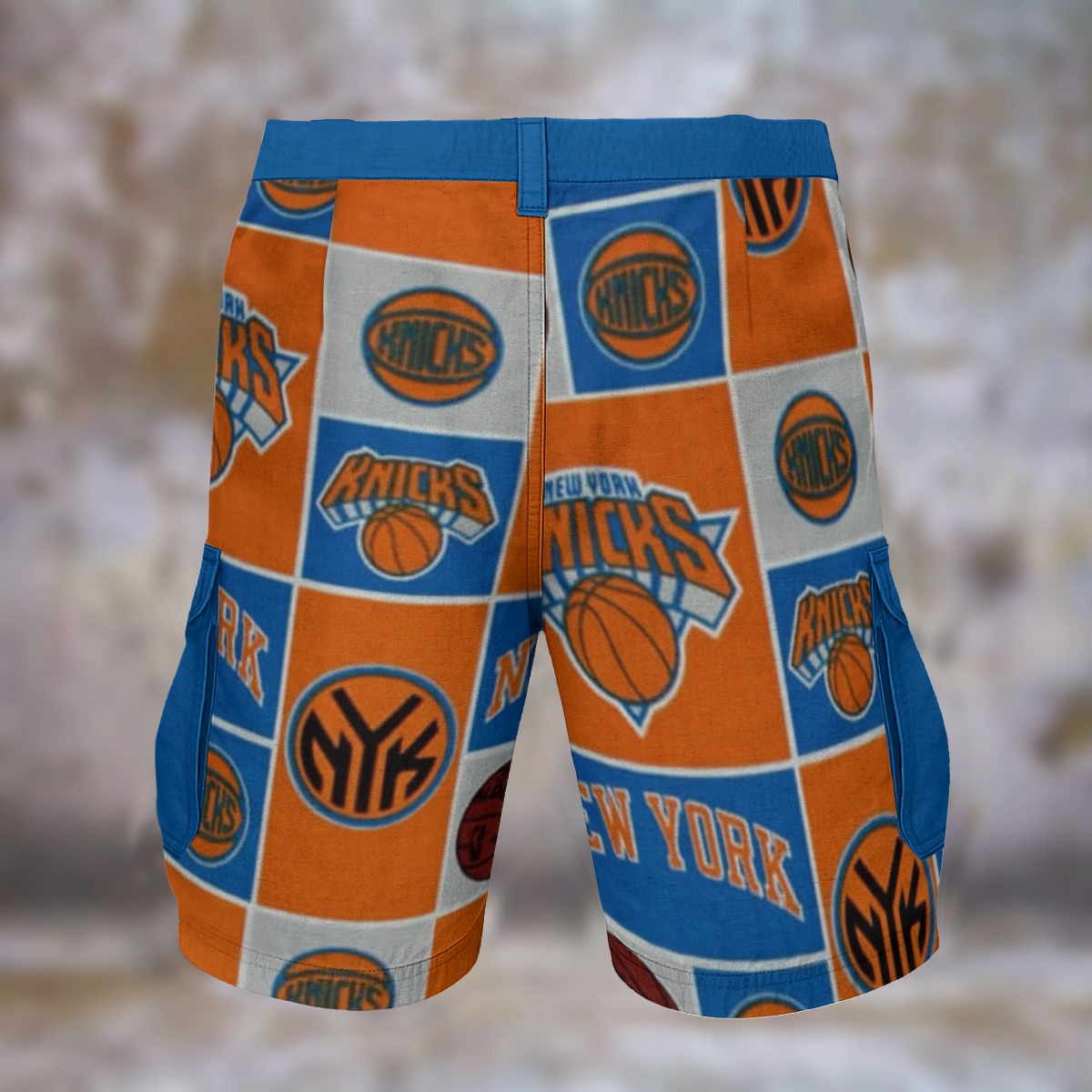 New York Knicks Cargo Shorts - Image 3