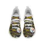 Pittsburgh Steelers Zubaz Men's Sports Shoes - Image 2