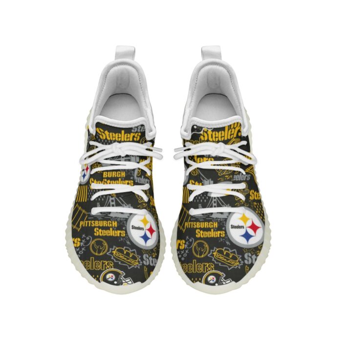 Pittsburgh Steelers Zubaz Men's Sports Shoes - Image 2