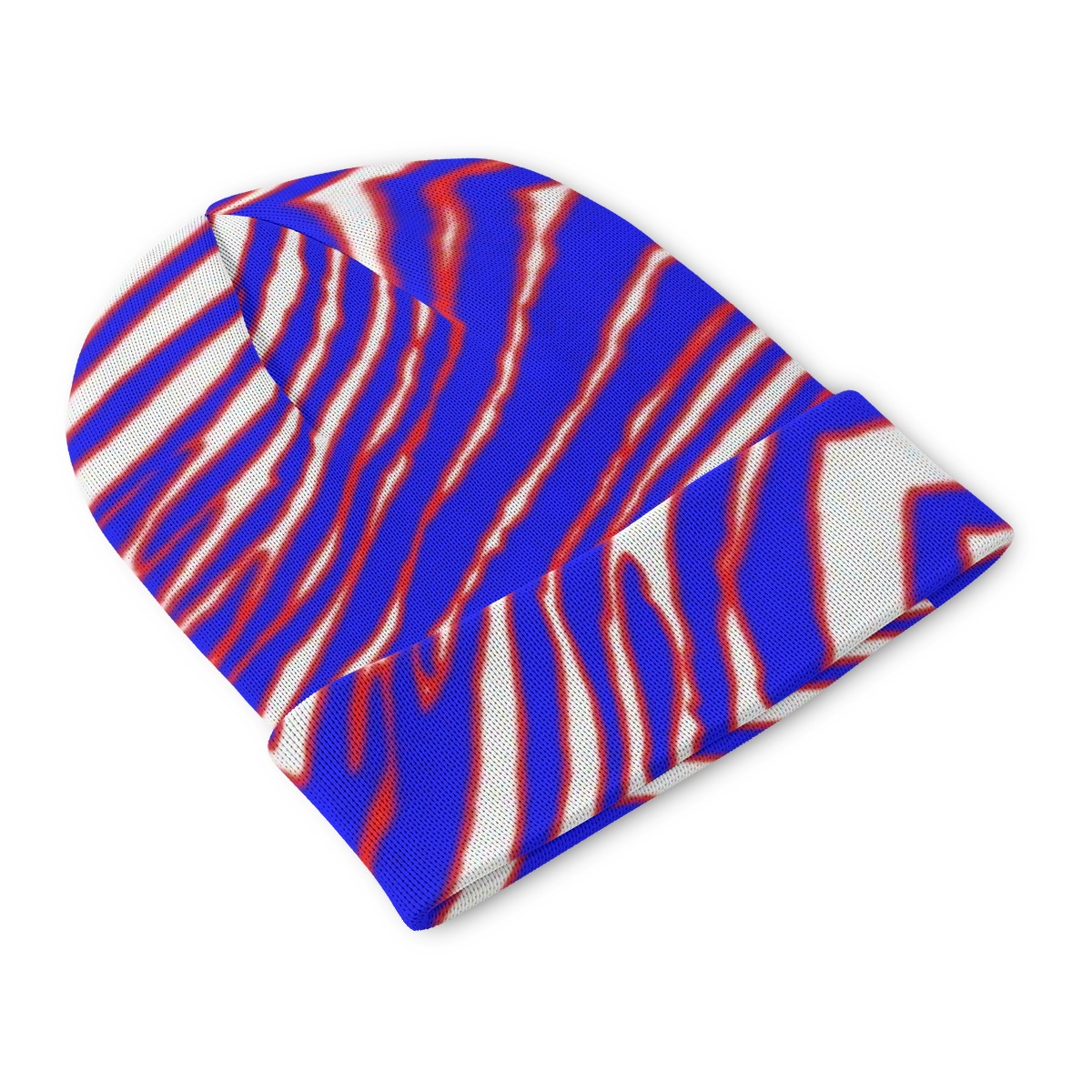Buffalo Bills Zubaz All-Over Print Knitted Hat - Image 2