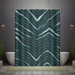 Philadelphia Eagles Zubaz Shower curtain 90(gsm) - Image 3