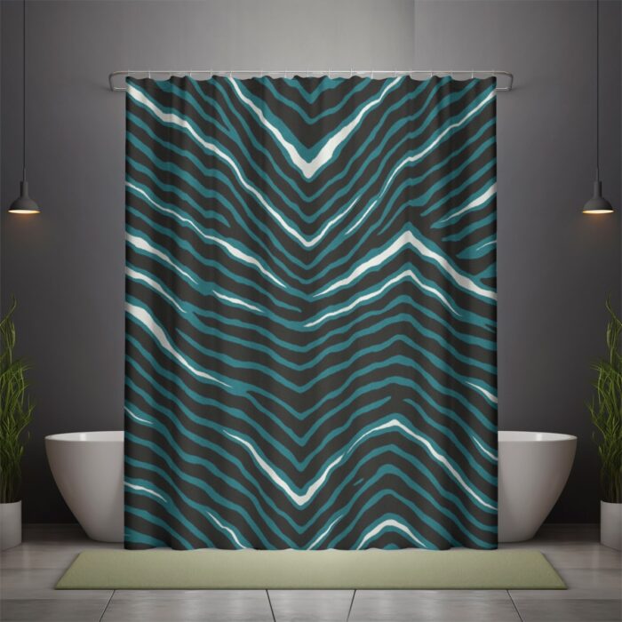 Philadelphia Eagles Zubaz Shower curtain 90(gsm) - Image 3