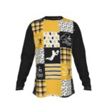 Pittsburgh Steelers All-Over Print Men's Long Sleeve T-Shirt - Image 2
