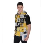 Pittsburgh Steelers All-Over Print Men's Short Sleeve Hoodie T-Shirt - Image 4