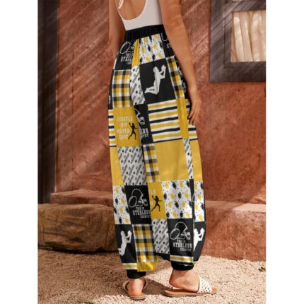 Pittsburgh Steelers All-Over Print Women's Carrot Pants