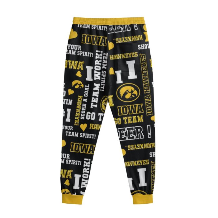 Iowa - Hawkeyes Men's Sweatpants With Waistband - Image 2