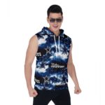 Dallas Cowboys Zubaz All-Over Print Men's Zipper-Up Sleeveless Hoodie - Image 3