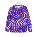 Buffalo Bills Zubaz All-Over Print Unisex Knitted Fleece Sweater | Plus Size - Image 3