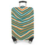 Miami Dolphins Zubaz All-over Print Luggage Cover