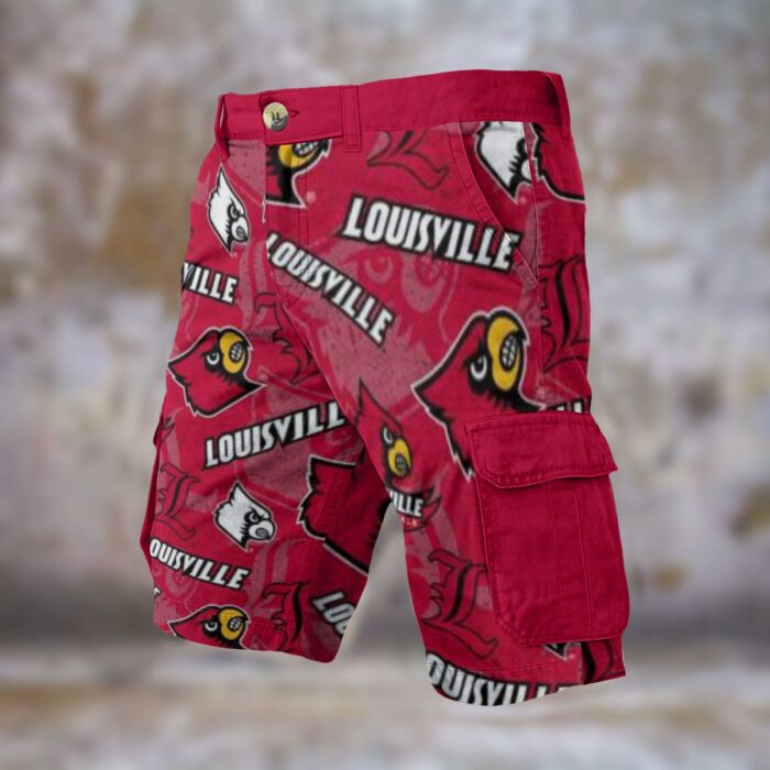 Louisville - Cardinals Cargo Shorts - Image 3