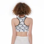 Dallas Cowboys Zubaz All-Over Print Sports Bra