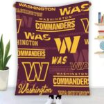 Washington Commanders Flannel Blanket