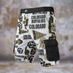 Colorado Buffalones Print Men's Cargo Shorts - Image 3