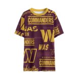 Washington Commanders  Children's Round Neck T-Shirt|145GSM Birdseye