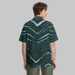 Philadelphia Eagles Zubaz All-Over Print Hawaiian Shirt With Pocket|115GSM Cotton poplin - Image 2