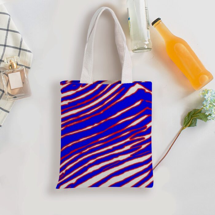 Buffalo Bills Zubaz Double-Sided Printed Canvas Bag - Image 2