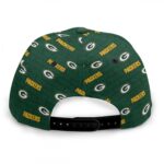 Green Bay Packers Baseball Cap With Flat Brim