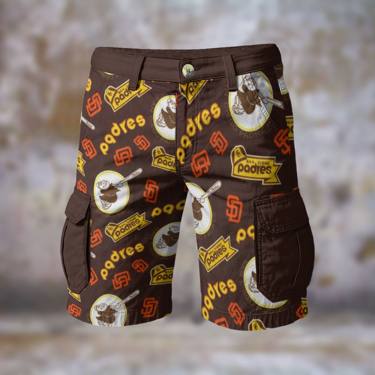 San Diego Padres Cargo Shorts - Image 2