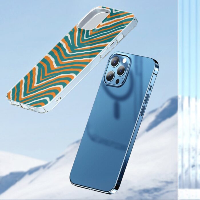Miami Dolphins Zubaz iPhone 14 15 Series Mobile Phone Case | TPU - Image 3