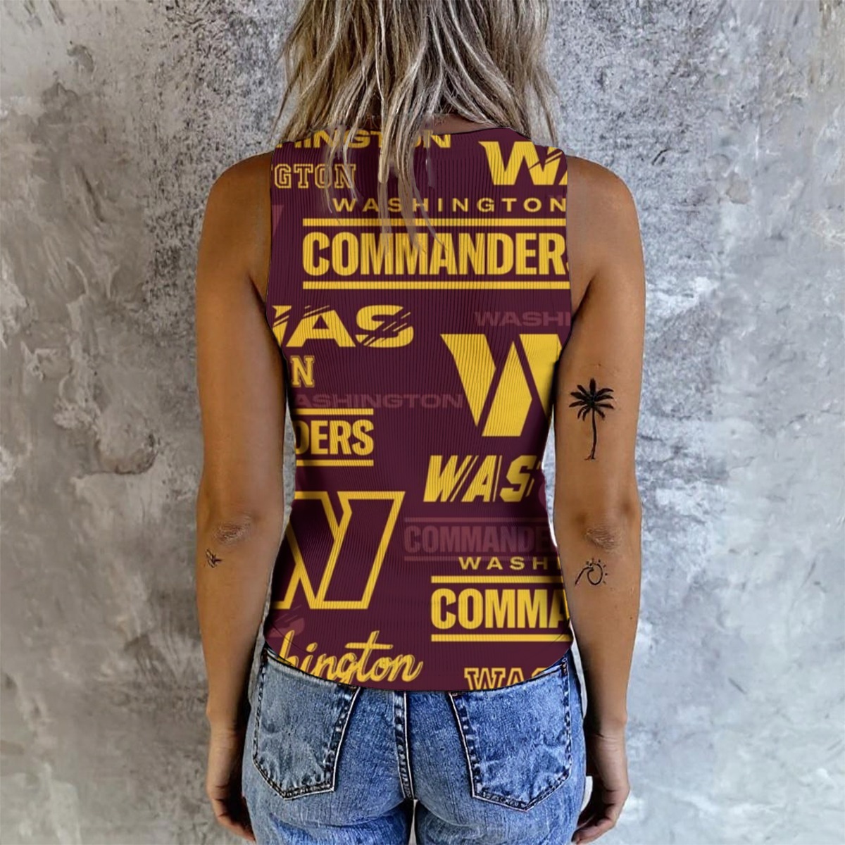 Washington Commanders Women's Button Vest - Image 2