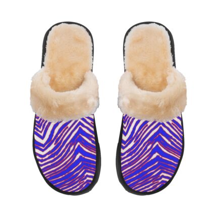 Buffalo Bills Zubaz Men's Home Plush Slippers