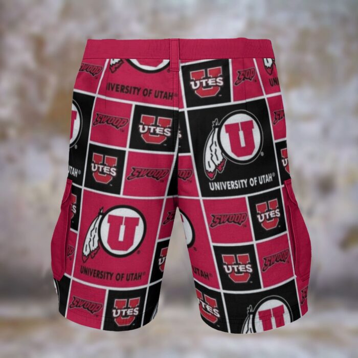 Utah - Utes university Cargo Shorts - Image 3