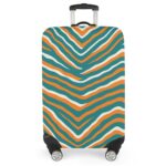 Miami Dolphins Zubaz All-over Print Luggage Cover - Image 2