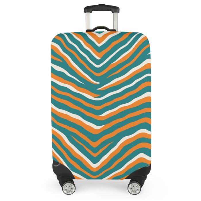 Miami Dolphins Zubaz All-over Print Luggage Cover - Image 2
