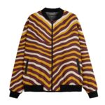 Washington Commanders Zubaz Fleece Bomber Jacket