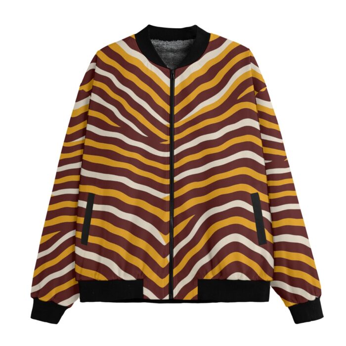 Washington Commanders Zubaz Fleece Bomber Jacket - Image 1