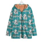 Miami Dolphins Zubaz All-Over Print Kid's Plush Windbreaker