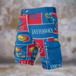 Kansas - Jayhawks Cargo Shorts - Image 3