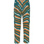 Miami Dolphins Zubaz All-Over Print Men's Pocket Cargo Pants - Image 4