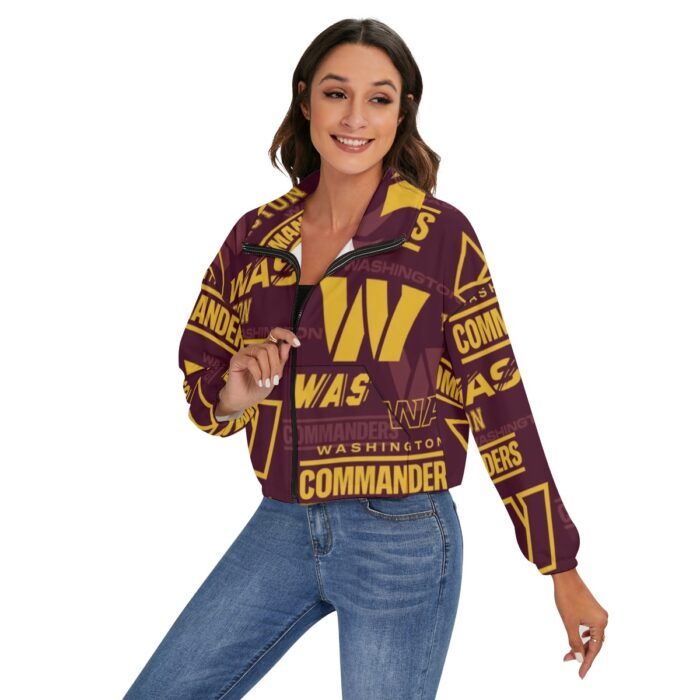 Washington Commanders  Women's Zip Jacket - Image 2